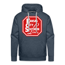Kansas City Southern Lines - Men’s Premium Hoodie - heather denim