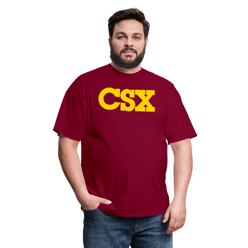 CSX - Unisex Classic T-Shirt - burgundy