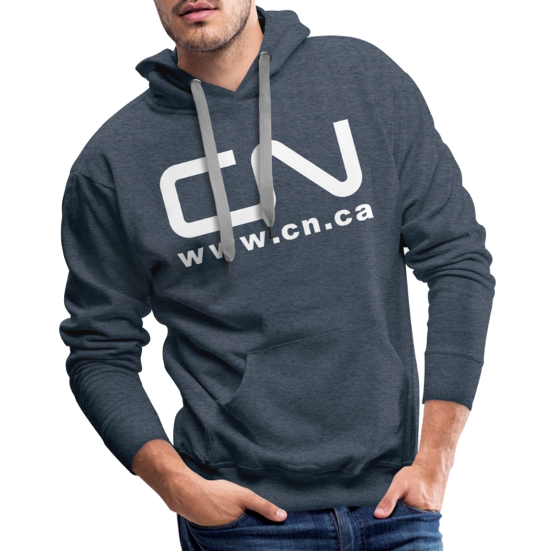 CN - Men’s Premium Hoodie - heather denim