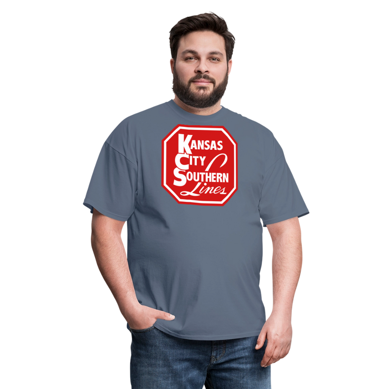 Kansas City Southern Lines - Unisex Classic T-Shirt - denim