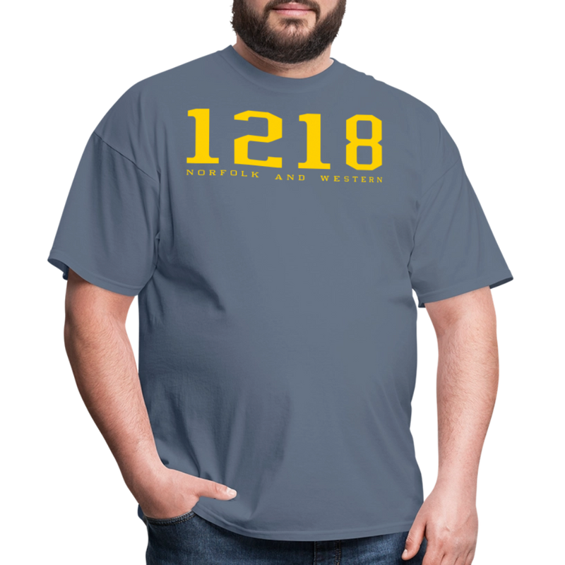 Norfolk and Western 1218 - Unisex Classic T-Shirt - denim