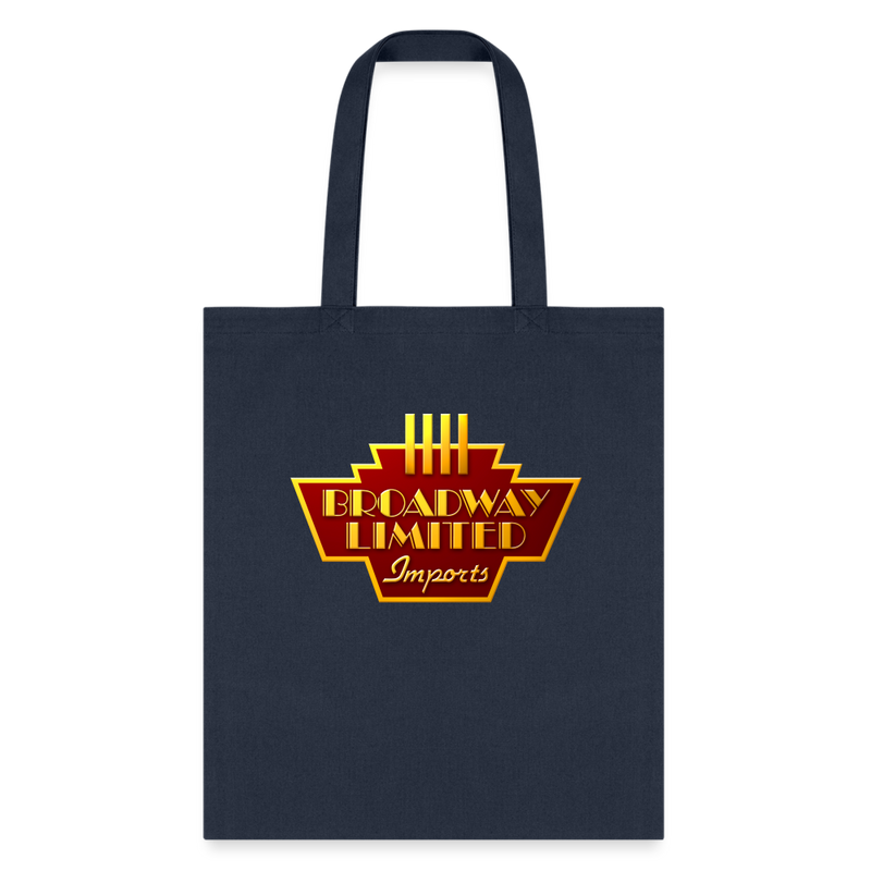 Tote Bag - Broadway Limited Imports Logo - navy