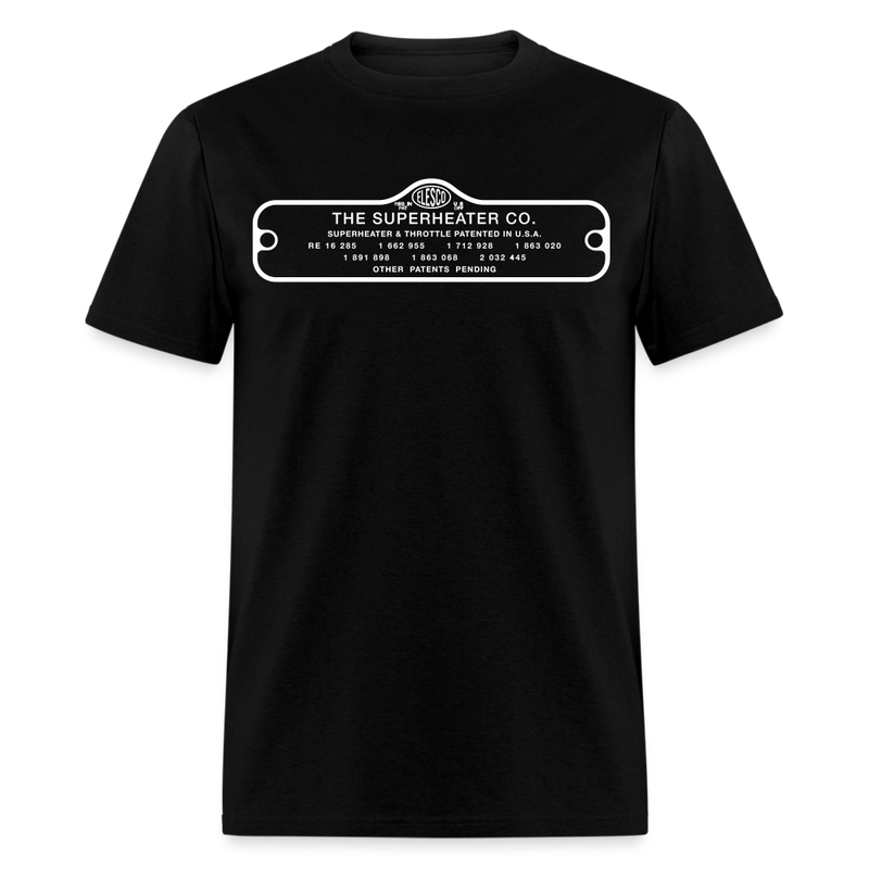 The Superheater Co Contoured - Unisex Classic T-Shirt - black