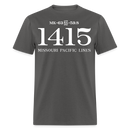 Missouri Pacific Lines Cab Info - Unisex Classic T-Shirt - charcoal