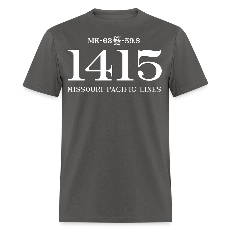 Missouri Pacific Lines Cab Info - Unisex Classic T-Shirt - charcoal