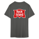 Rock Island Logo - Unisex Classic T-Shirt - charcoal