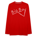 Union Pacific Big Boy Chalk Scrawl - Men's Premium Long Sleeve T-Shirt - red