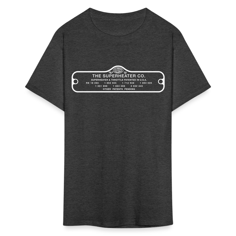 The Superheater Co Contoured - Unisex Classic T-Shirt - heather black