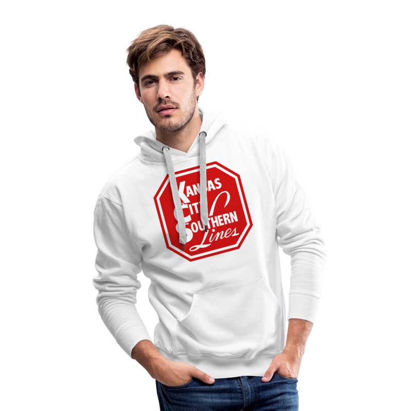 Kansas City Southern Lines - Men’s Premium Hoodie - white