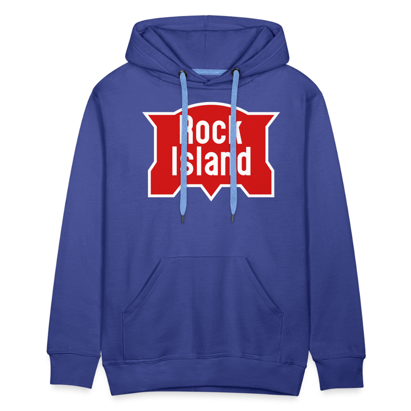 Rock Island Logo - Men’s Premium Hoodie - royal blue