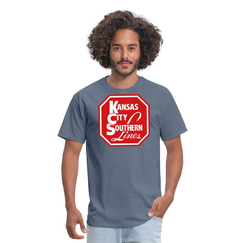 Kansas City Southern Lines - Unisex Classic T-Shirt - denim
