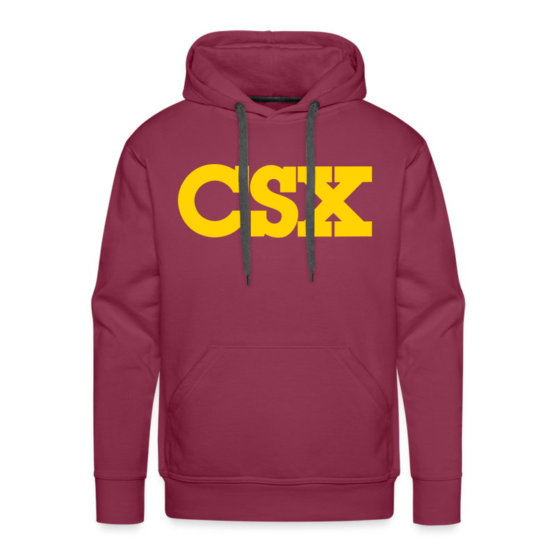 CSX - Men’s Premium Hoodie - burgundy