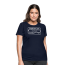 ALCO Builder's Plate - Women's T-Shirt - navy