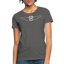 Pennsylvania Streamlined K4 Wings Herald - Women's T-Shirt - charcoal