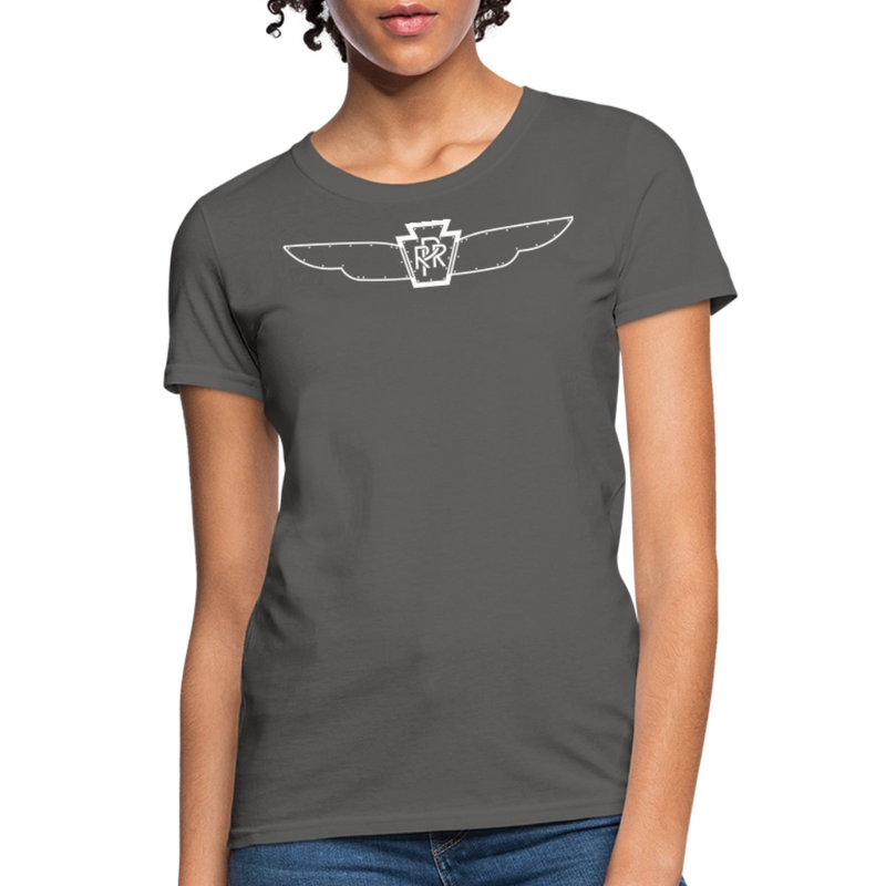 Pennsylvania Streamlined K4 Wings Herald - Women's T-Shirt - charcoal