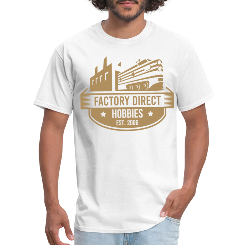 FDH LOGO Men's T-Shirt - white