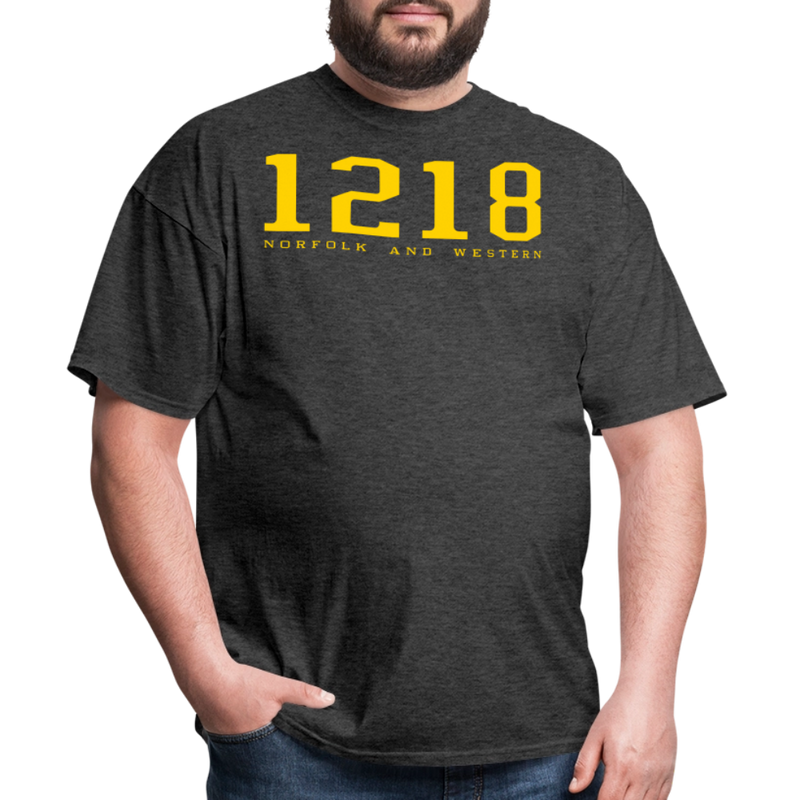 Norfolk and Western 1218 - Unisex Classic T-Shirt - heather black