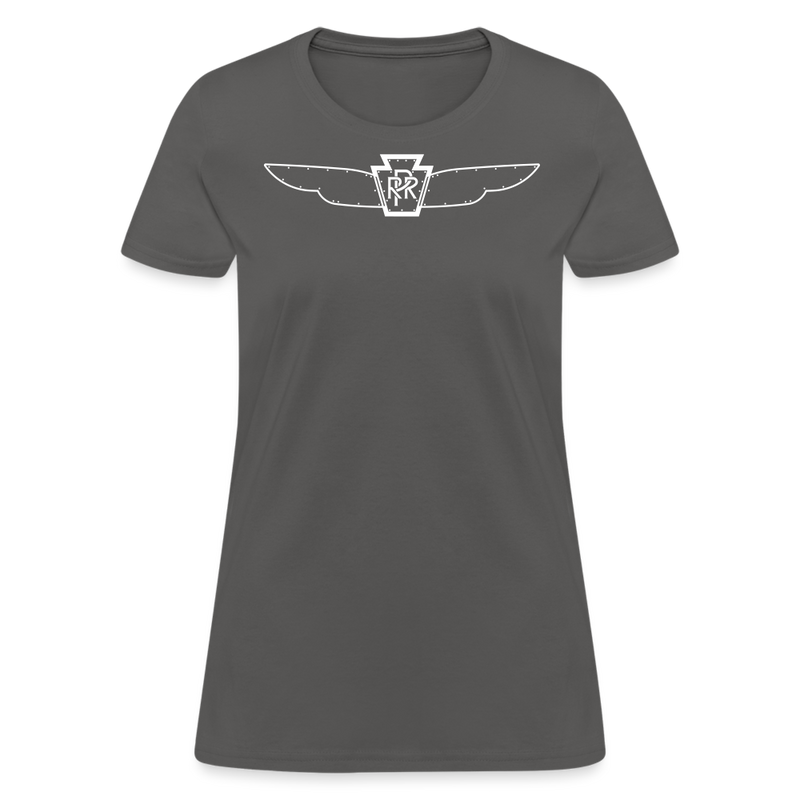 Pennsylvania Streamlined K4 Wings Herald - Women's T-Shirt - charcoal