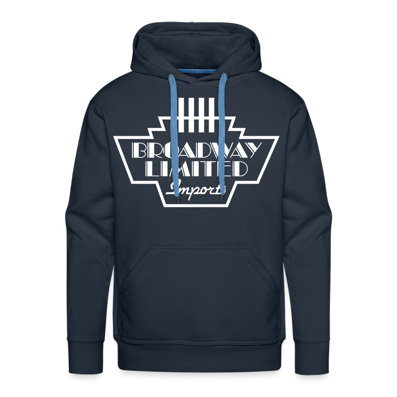 Broadway Limited Imports Logo - Men’s Premium Hoodie - navy