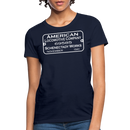 ALCO Builder's Plate - Women's T-Shirt - navy