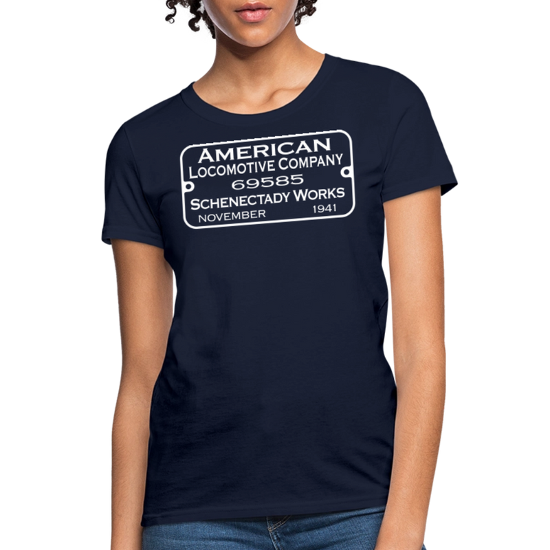 ALCO Builder's Plate - Women's T-Shirt - navy