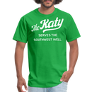 The Katy Serves the Southwest Well - Unisex Classic T-Shirt - bright green