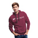 Burlington - Men’s Premium Hoodie - burgundy