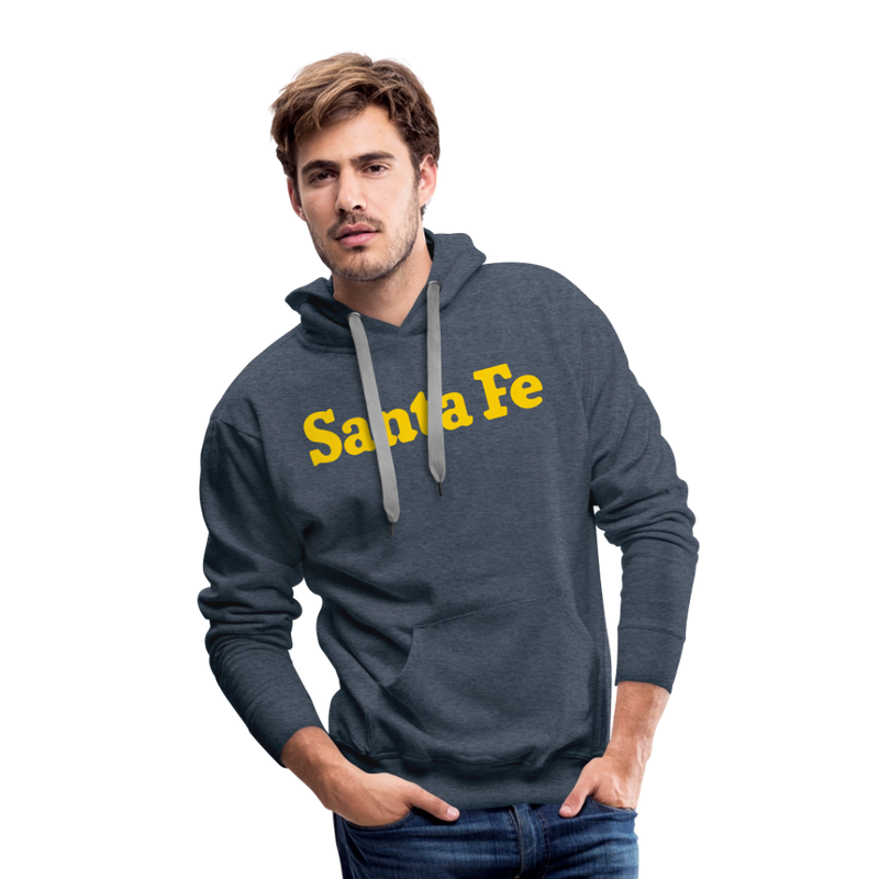 Santa Fe - Men’s Premium Hoodie - heather denim