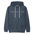 Chesapeake & Ohio - Men’s Premium Hoodie - heather denim