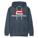 Penn Central - Men’s Premium Hoodie - heather denim