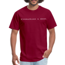Chesapeake & Ohio - Unisex Classic T-Shirt - burgundy