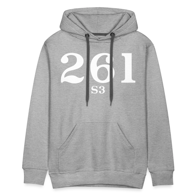 Milwaukee Road S3 Cab Info - Men’s Premium Hoodie - heather grey