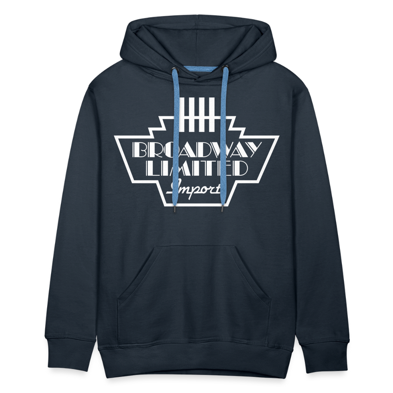 Broadway Limited Imports Logo - Men’s Premium Hoodie - navy