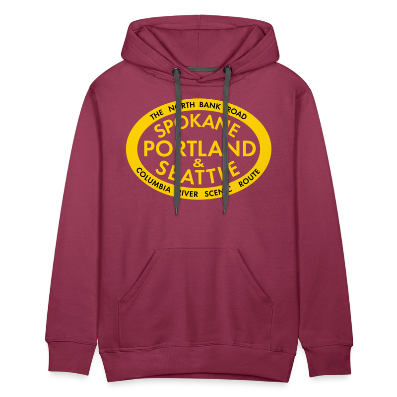 SP&S - Men’s Premium Hoodie - burgundy