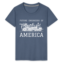 Future Engineers of America - Kids' Premium T-Shirt - heather blue