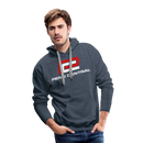 Penn Central - Men’s Premium Hoodie - heather denim