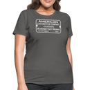 ALCO Builder's Plate - Women's T-Shirt - charcoal