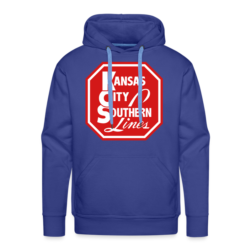 Kansas City Southern Lines - Men’s Premium Hoodie - royal blue