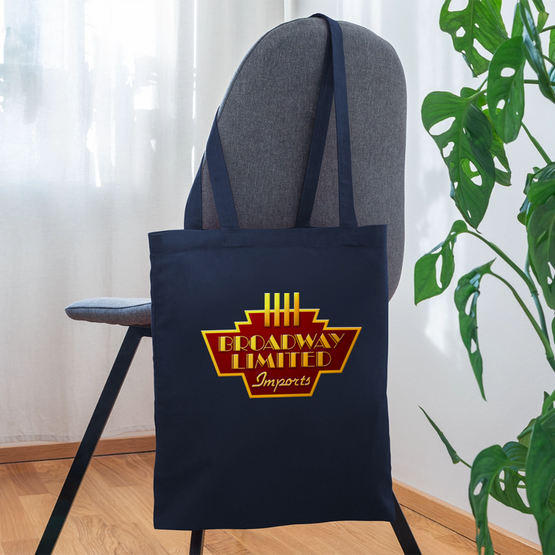 Tote Bag - Broadway Limited Imports Logo - navy