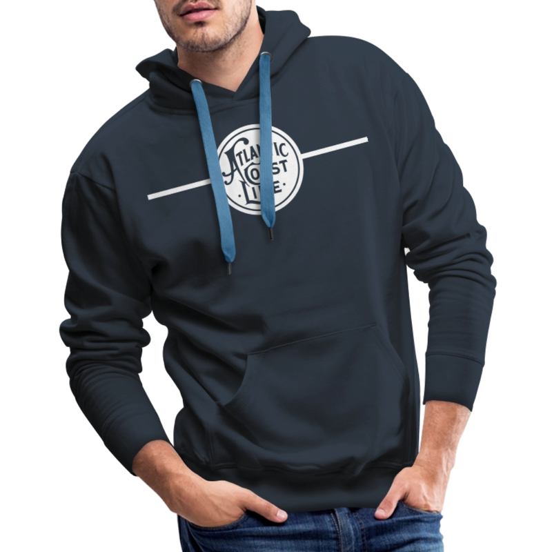 Atlantic Coast Line - Men’s Premium Hoodie - navy