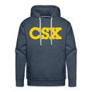 CSX - Men’s Premium Hoodie - heather denim
