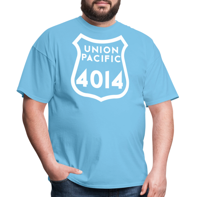 Union Pacific Big Boy 4014 Herald - Unisex Classic T-Shirt - aquatic blue
