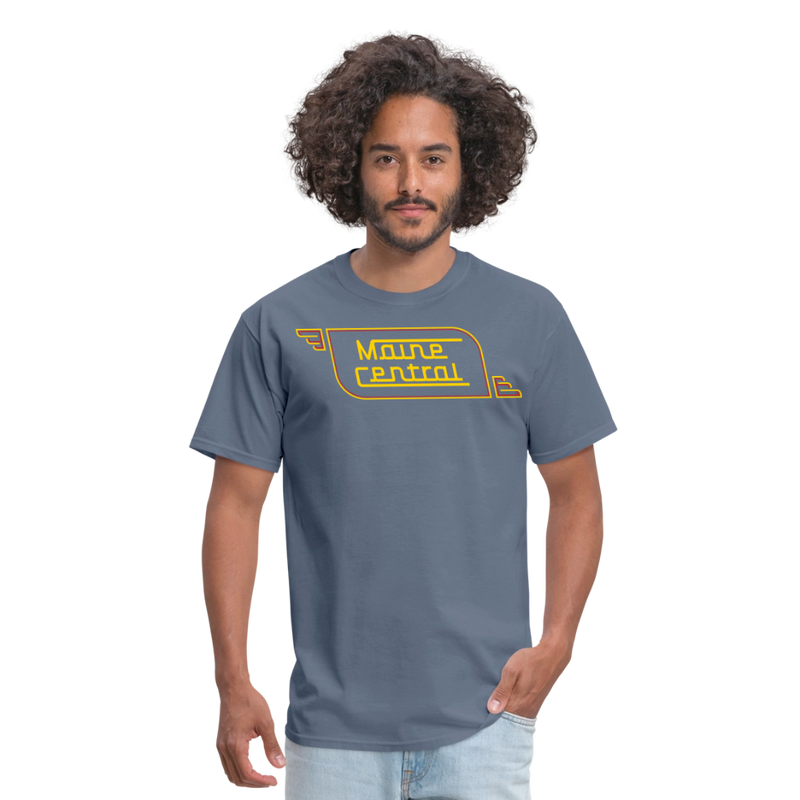 Maine Central Logo - Unisex Classic T-Shirt - denim