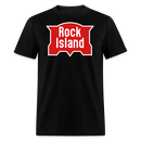 Rock Island Logo - Unisex Classic T-Shirt - black