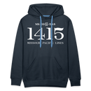 Missouri Pacific Lines Cab Info - Men’s Premium Hoodie - navy