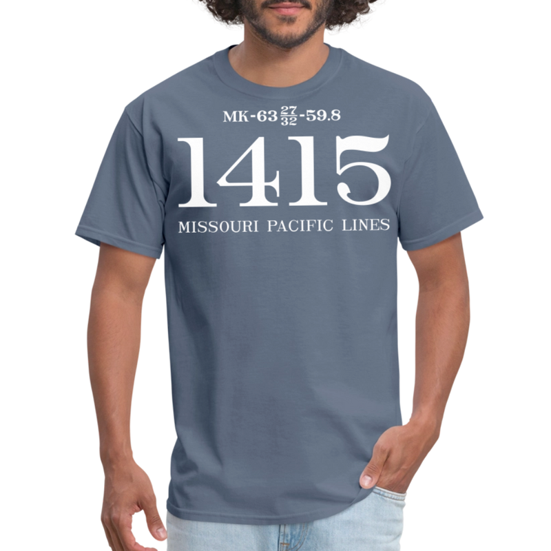 Missouri Pacific Lines Cab Info - Unisex Classic T-Shirt - denim