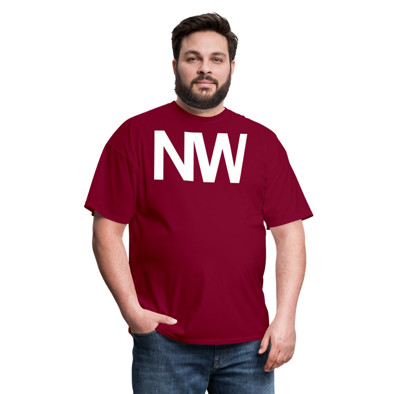 Norfolk & Western NW - Unisex Classic T-Shirt - burgundy