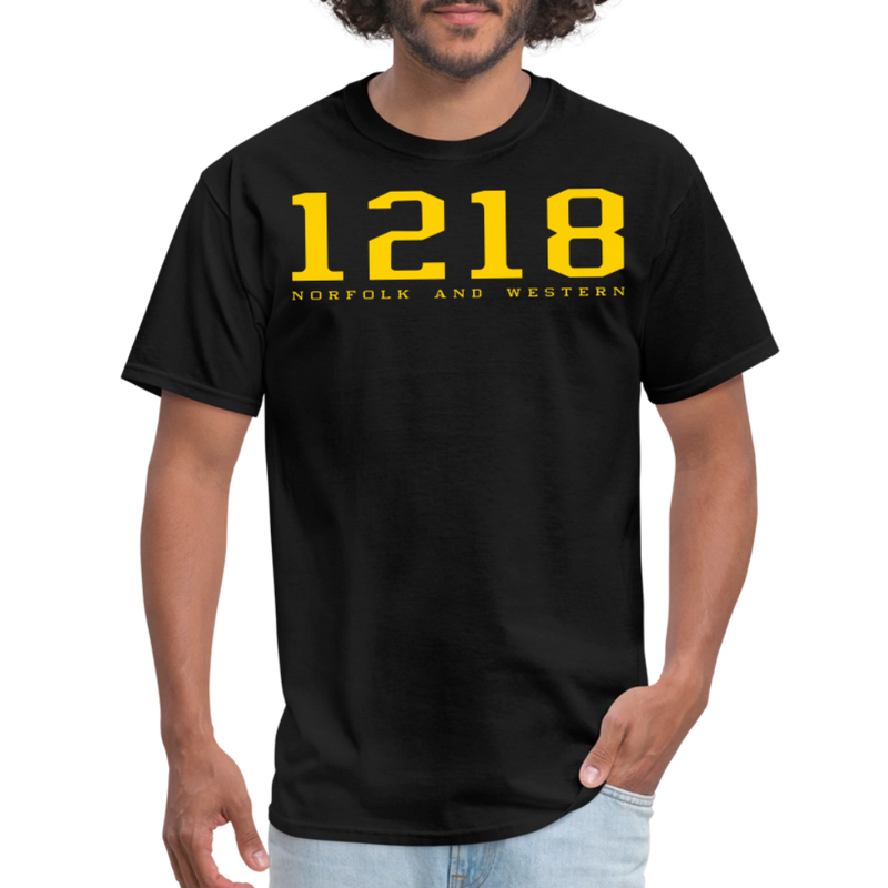 Norfolk and Western 1218 - Unisex Classic T-Shirt - black