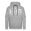 Missouri Pacific Lines Cab Info - Men’s Premium Hoodie - heather grey