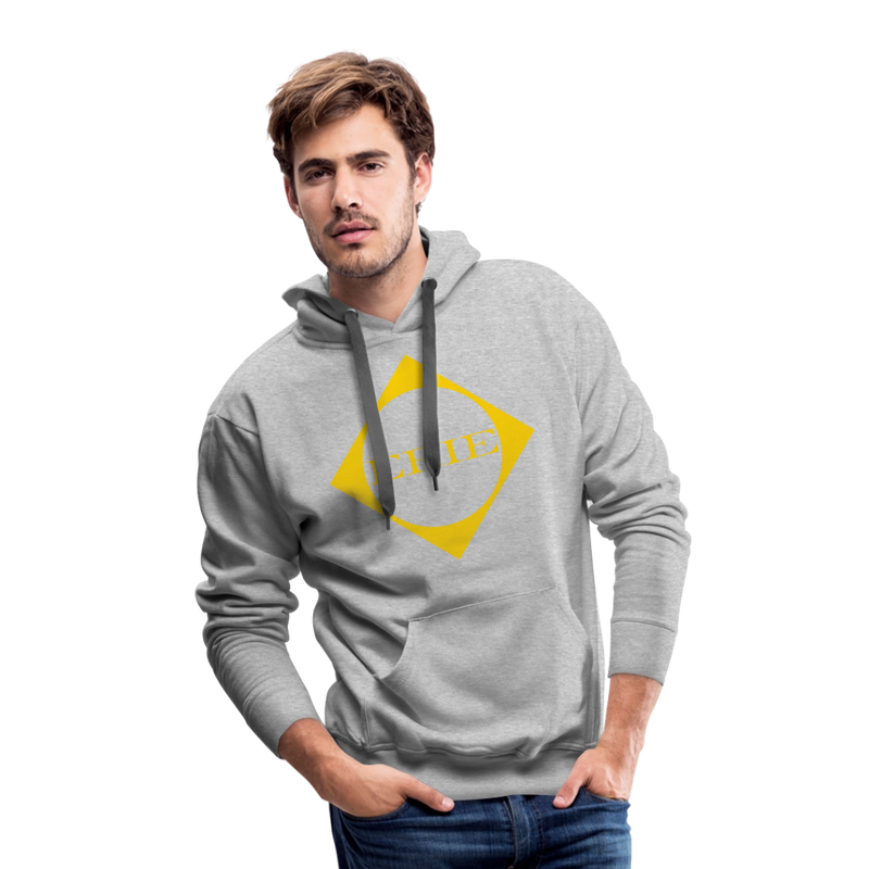 Erie Logo - Men’s Premium Hoodie - heather grey